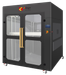 Kings FDM 1000 one metre industrial FDM 3D printer front three quarter view