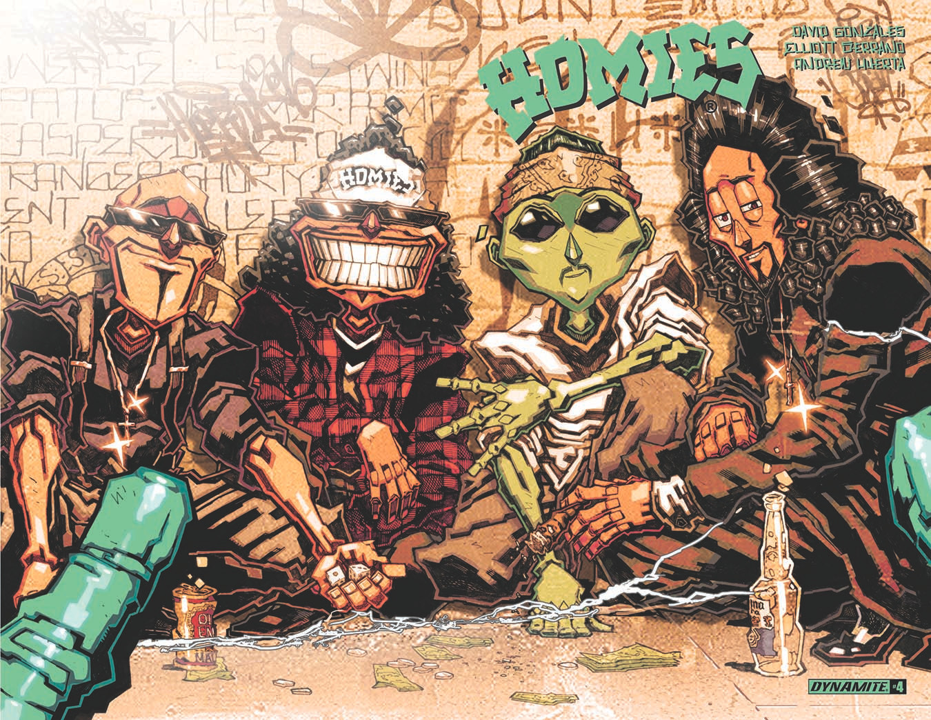 Homies #4 - Digital Edition - Dynamite Entertainment