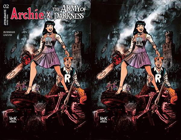 ARCHIE X THE ARMY OF DARKNESS #2 DYNAMITE.COM EXCLUSIVE ROBERT
