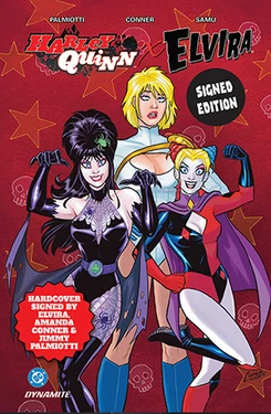 Harley Quinn X Elvira