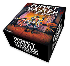 PUPPET MASTER 35TH ANNIVERSARY COLLECTOR'S TRADING CARD SET - DISPLAY BOX