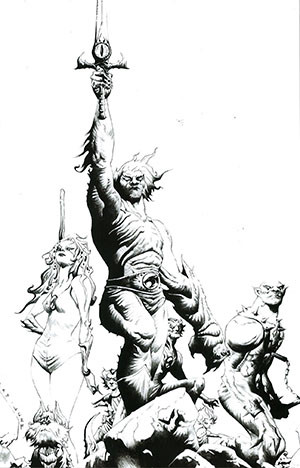 THUNDERCATS #1 JAE LEE LINE ART VIRGIN DYNAMITE.COM EXCLUSIVE