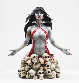 DAWN RESIN BUST - JOSEPH MICHAEL LINSNER VARIANT COSTUME PROOF EDITION