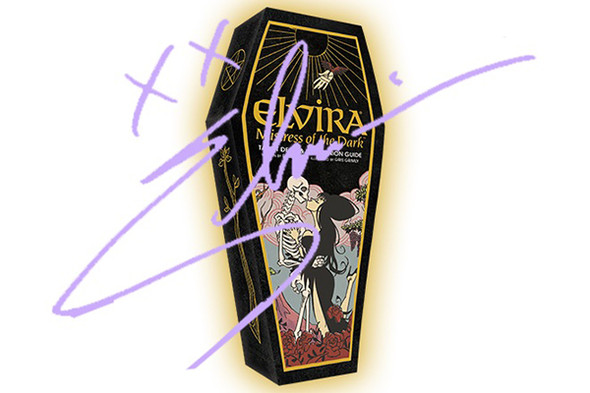 ELVIRA SIGNED TAROT CARDS SET