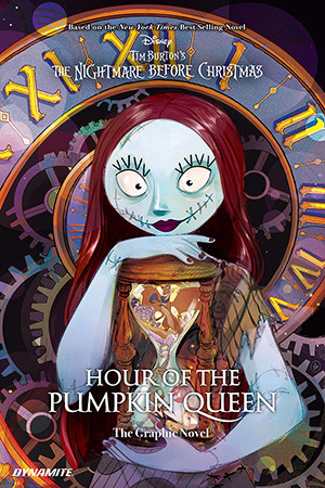 DISNEY TIM BURTON'S THE NIGHTMARE BEFORE CHRISTMAS: THE HOUR OF THE PUMPKIN QUEEN HARDCOVER