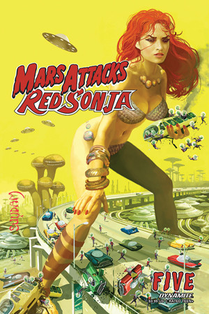 Mars Attacks Red Sonja #5 - Digital Edition