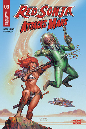 RED SONJA ATTACKS MARS #1 - Digital Edition
