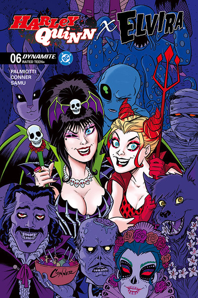 HARLEY QUINN X ELVIRA #1 - Digital Edition