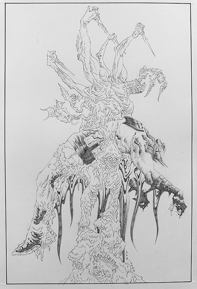 ABSOLUTE BATMAN #23 JAE LEE DYNAMIC FORCES EXCLUSIVE ORIGINAL COVER ART