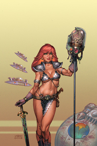RED SONJA ATTACKS MARS #4