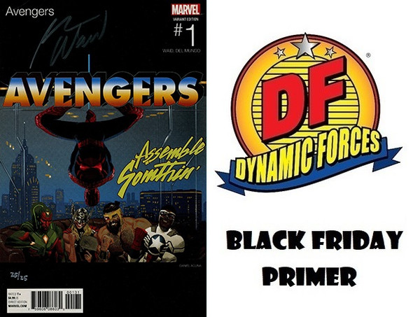 AVENGERS #1 HIP HOP VARIANT SILVER SIGNATURE SERIES SIGNED BY MARK WAID - BLACK FRIDAY PRIMER!!!