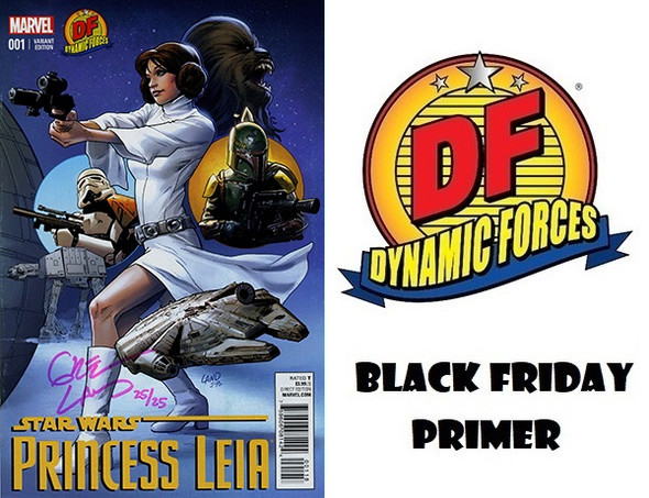 PRINCESS LEIA #1 DYNAMIC FORCES EXCLUSIVE ULTRA-LIMITED PINK SIGNATURE SERIES SIGNED BY GREG LAND - BLACK FRIDAY PRIMER!!!