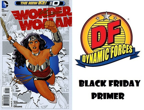 WONDER WOMAN #0 ELITE GOLD SIGNATURE SERIES SIGNED BY CLIFF CHIANG - BLACK FRIDAY PRIMER!!!