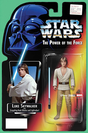 STAR WARS #1 ACTION FIGURE VARIANT SIGNED BY ALEX SEGURA