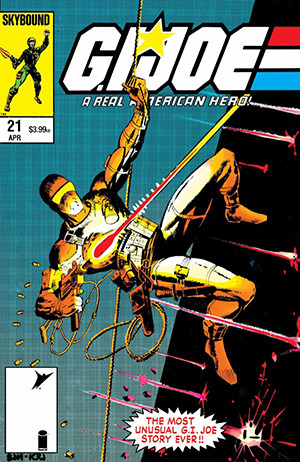 G.I. JOE: A REAL AMERICAN HERO SILENT MISSIONS EDITION #21 CGC GRADED