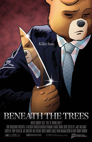 BENEATH THE TREES WHERE NOBODY SEES: RITE OF SPRING #1 MOVIE HOMAGE VARIANT SIGNED BY TONY FLEECS