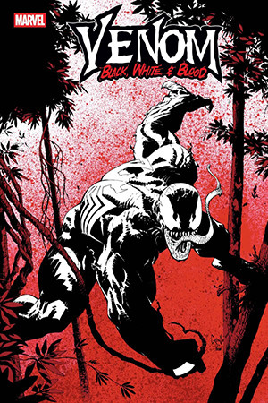 VENOM: BLACK, WHITE & BLOOD #1 SILVER SIGNATURE SERIES SIGNED BY GREG CAPULLO