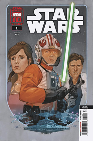 STAR WARS #1 SECOND PRINTING VARIANT SIGNED BY ALEX SEGURA
