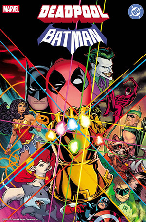 MARVEL/DC: DEADPOOL/BATMAN #1 RUSSELL DAUTERMAN HOMAGE VARIANT!
