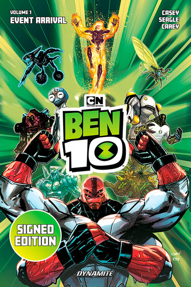 BEN 10 VOL. 1: EVENT ARRIVAL SIGNED EDITION HC HARDCOVER
