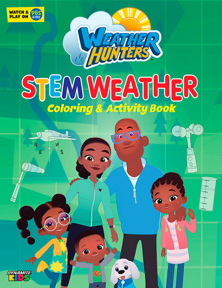 WEATHER HUNTERS STEM WEATHER COLORING & ACTIVITY BOOK
