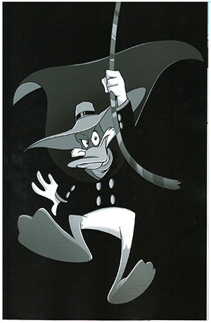 JUSTICE DUCKS #1 TRISH FORSTNER B+W VIRGIN DYNAMITE.COM EXCLUSIVE
