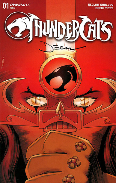 THUNDERCATS #1 COVER C SIGNED BY DECLAN SHALVEY DYNAMITE.COM EXCLUSIVE