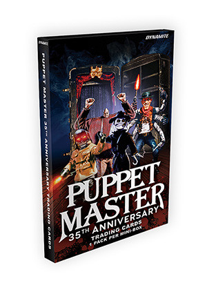 PUPPET MASTER 35TH ANNIVERSARY DELUXE ULTRA-PREMIUM TRADING CARDS - INDIVIDUAL MINI-BOX FOIL-PACK