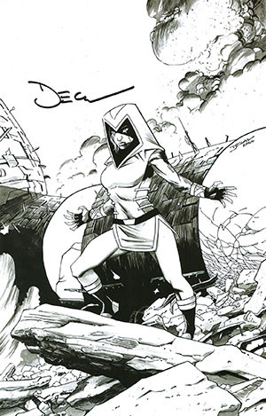 THUNDERCATS #2 ZE 1:11 LINE ART SIGNED BY DECLAN SHALVEY DYNAMITE.COM EXCLUSIVE