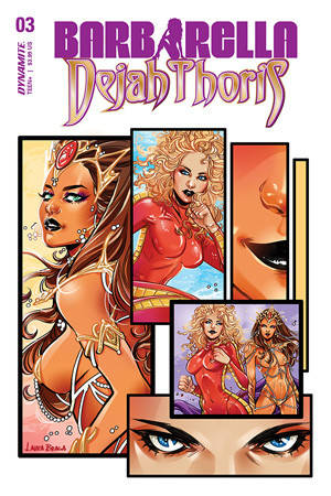 Barbarella/ Dejah Thoris #3 - Digital Edition
