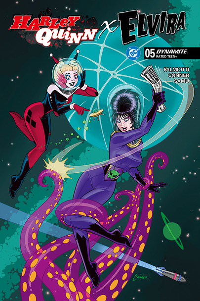 HARLEY QUINN X ELVIRA #1 - Digital Edition