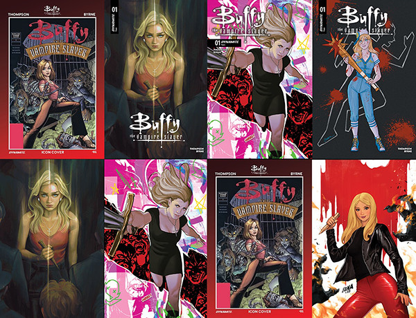 BUFFY THE VAMPIRE SLAYER #1 PREMIERE VARIANT EDITION BUNDLE INCLUDING 9 QUALIFYING INCENTIVE VARIANT COVERS INCLUDES 67 COPIES OF EACH OPEN ORDER COVER