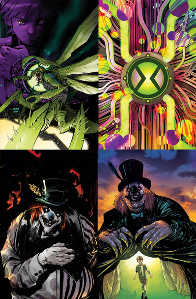 BEN 10 #4 PREMIERE VARIANT EDITION BUNDLE INCLUDING ALL 4 QUALIFYING INCENTIVE VARIANT COVERS I - L INCLUDES 60 COPIES OF EACH OPEN ORDER COVER