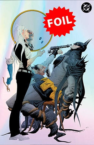 ABSOLUTE BATMAN #21 JAE LEE DYNAMIC FORCES EXCLUSIVE VIRGIN FOIL VARIANT SIGNED BY JAE LEE