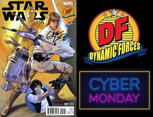STAR WARS #1 DYNAMIC FORCES EXCLUSIVE SIGNED BY GREG LAND - CYBER MONDAY SPECIAL!!!