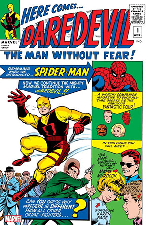 DAREDEVIL #1 FACSIMILE EDITION FOIL VARIANT