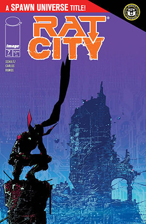 SPAWN: RAT CITY #7 SECOND PRINTING VARIANT SIGNED BY ERICA SCHULTZ