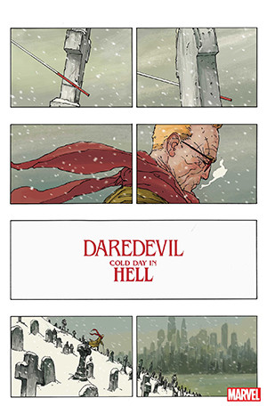 DAREDEVIL: COLD DAY IN HELL #1 SIGNED BY CHARLES SOULE