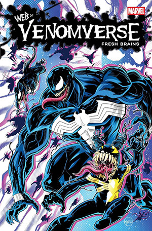 WEB OF VENOMVERSE: FRESH BRAINS #1 SILVER SIGNATURE SERIES SIGNED BY ERICA SCHULTZ