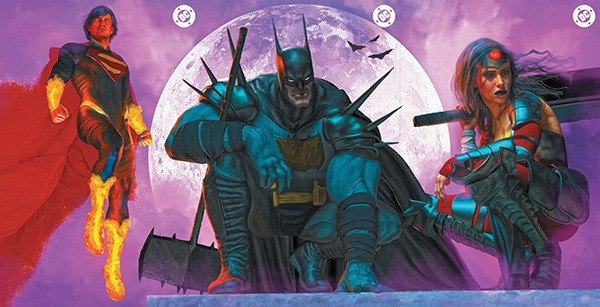 ABSOLUTE BATMAN #1 ABSOLUTE SUPERMAN #1 ABSOLUTE WONDER WOMAN #1 ENCORE PRINTING MARK SPEARS CONNECTING FOIL VARIANT SET EACH CGC GRADED 9.8 PLUS UNGRADED READER COPIES!