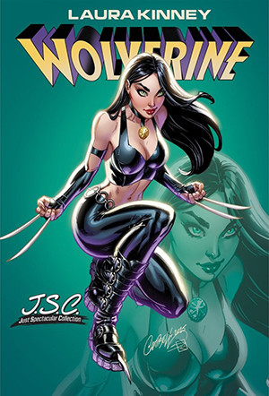 LAURA KINNEY: WOLVERINE #9 J SCOTT CAMPBELL VARIANT SIGNED BY ERICA SCHULTZ