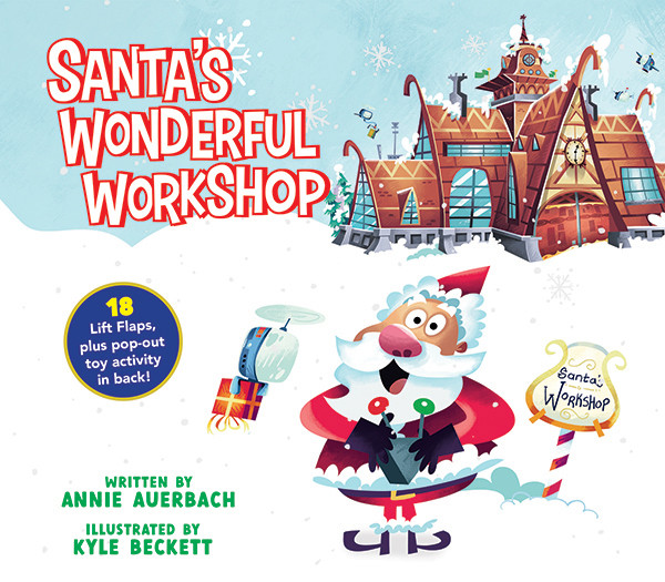 SANTA'S WONDERFUL WORKSHOP BOARD BOOK