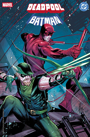 MARVEL/DC: DEADPOOL/BATMAN #1 MARCO CHECCHETTO VARIANT!