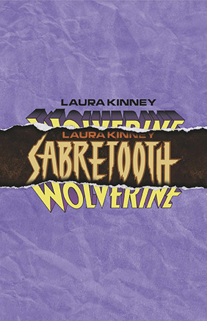 LAURA KINNEY: WOLVERINE #10 FORESHADOW LOGO VARIANT SIGNED BY ERICA SCHULTZ!