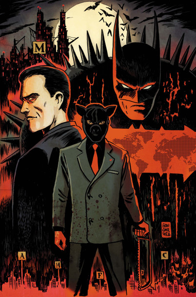 Absolute Batman: Beyond Ark M #1 Silver Signature Series Signed by Francesco Francavilla