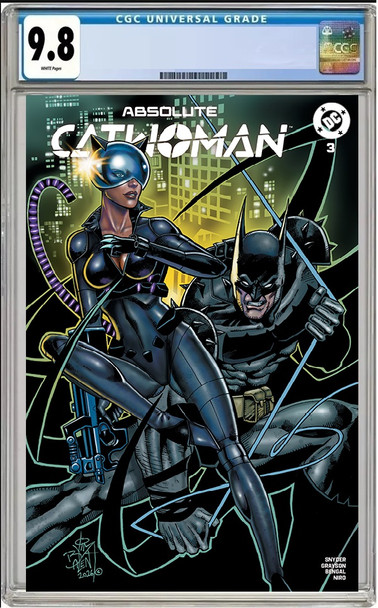 Absolute Catwoman #3 Jim Balent Dynamic Forces Exclusive Trade Variant CGC Graded 9.8