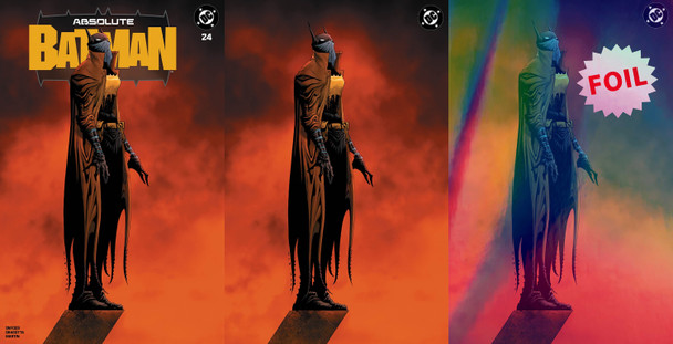 Absolute Batman #24 Jae Lee Dynamic Forces Exclusive Trade, Virgin and Virgin Foil Variant Set