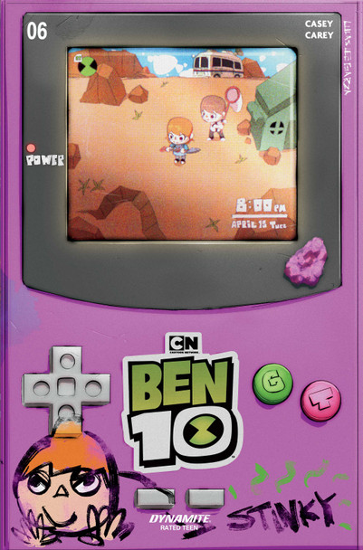 Ben 10 #6 Cvr Zu Dynamite.com Lucas Lee-Garza Gwen