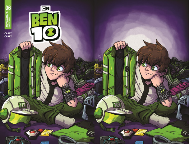 Ben 10 #6 Cvr Zz & Zza Dynamite.com Kuro the Artist CGC Graded Bundle