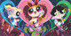 POWERPUFF GIRLS #1,2,3 KAREN S DARBOE LIMITED METAL CONNECTING COVER SET DYNAMITE.COM EXCLUSIVE